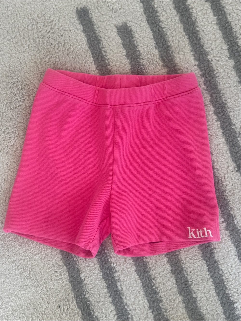 Kith Kids Hot Pink Knit Shorts